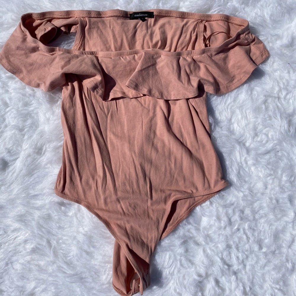 Off the shoulder body suit